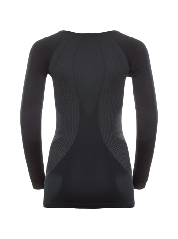 Odlo Funktionsshirt Crew Neck L/S Performance Warm in Schwarz