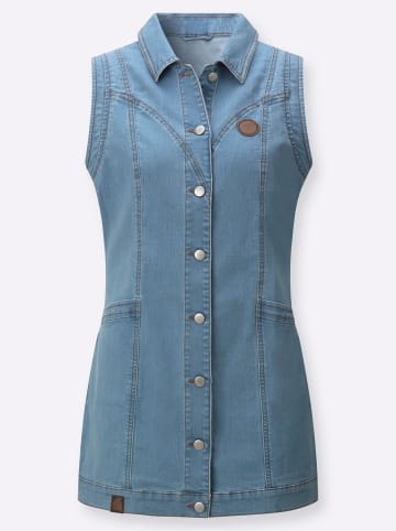 WITT WEIDEN Jeans-Longweste in blue-bleached