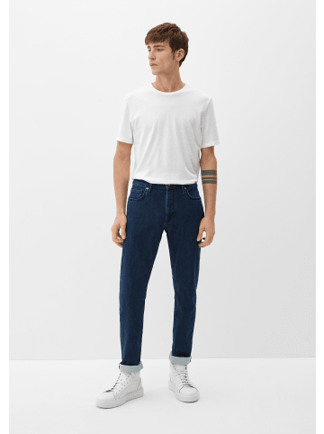 s.Oliver Jeans-Hose lang in Blau