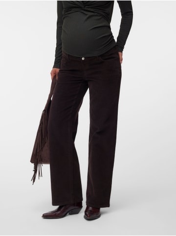 Vero Moda Hose mit weitem Beinschnitt in Chocolate Torte 1