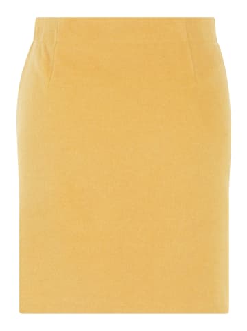 CARTOON Minirock unifarben in Mineral Yellow