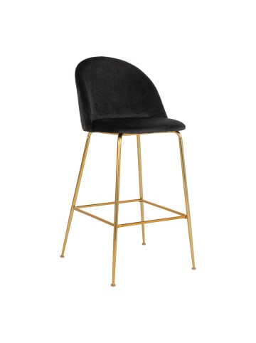 ebuy24 Barhocker Lausanne Schwarz 2er Set