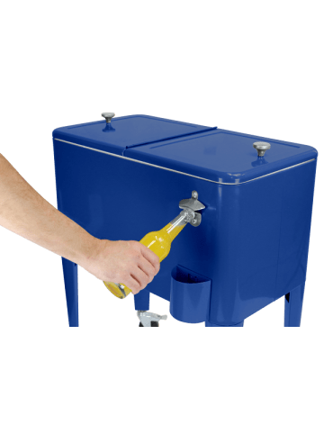 Beachtrekker Kailua Cooler - Kühlbox, Kühlwagen, Getränkekühler, Blau