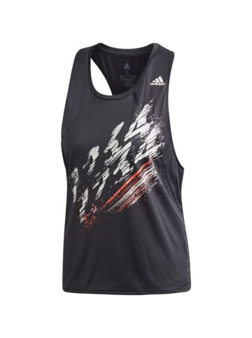 adidas Tanktop Speed in Schwarz