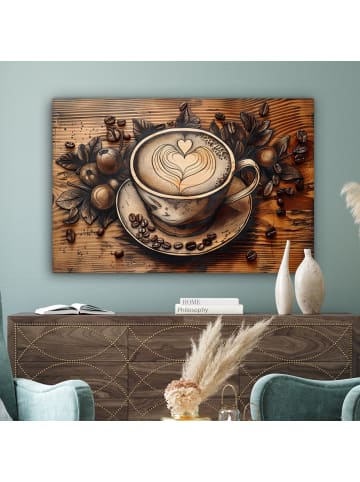 MuchoWow Leinwand bilder Kaffee (BxH)