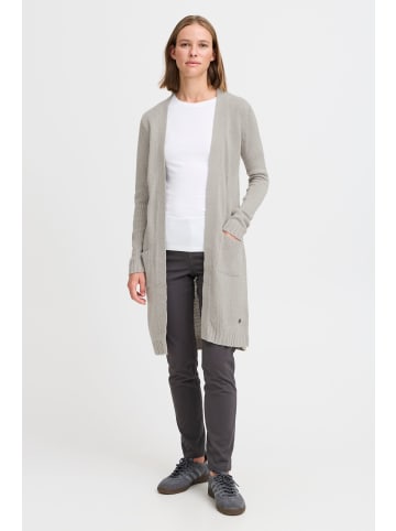 Oxmo Strickjacke OXCABBA in Grau