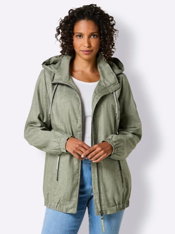 creation L Jacke in khaki-meliert