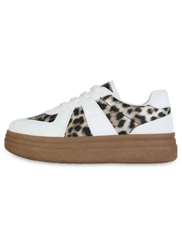 VAN HILL Plateau Sneaker Beatrix in Weiss Leo