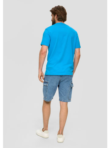 s.Oliver T-Shirt in 62D1_azurblau