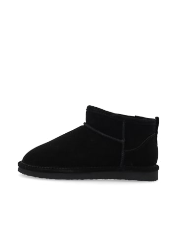 Bianco Wildlederstiefelette in Black