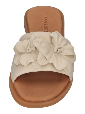 Apple of Eden Pantoletten AGNIS 93-F in natur