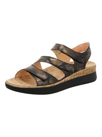 Think! Tieffußbett Sandale MEGGIE in Schwarz