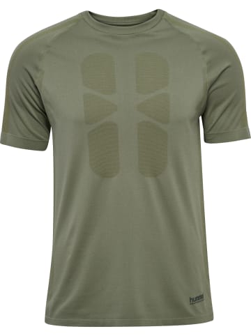 Hummel Hummel T-Shirt Hmlhiit Multisport Herren in DEEP LICHEN GREEN