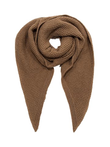 Faera Weicher Schal mit Fransen - Accessoire für kalte Tage in Beige