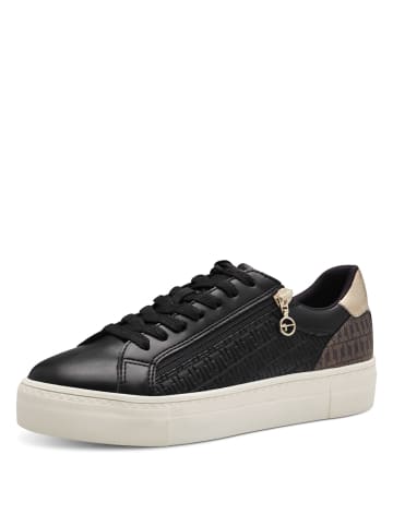 Tamaris Plateau Sneaker in Schwarz