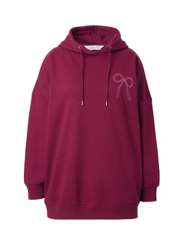 Studio Untold Sweatshirt in weinrot