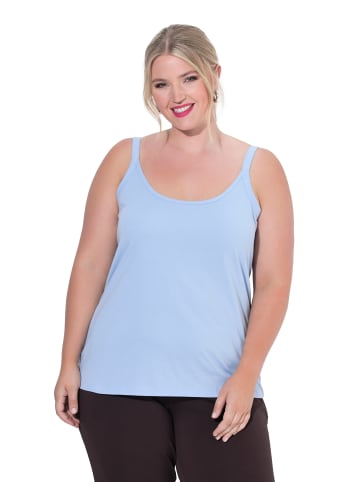 MIAMODA Strick-Top in quellenblau