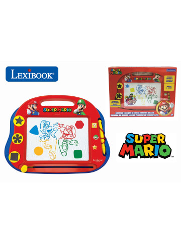 Lexibook Magnetische Mehrfarben-Zeichentafel Super Mario A5