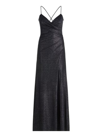 Vera Mont Abendkleid im Glitzer-Look in Dark Blue/Dark Blue