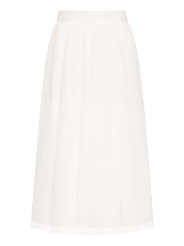 Vera Mont Tüllrock im Layer Look in Rohweiß