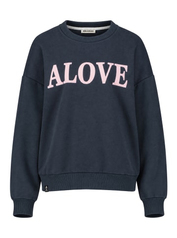 alife and kickin Rundhalspullover ElsaAK P in marine