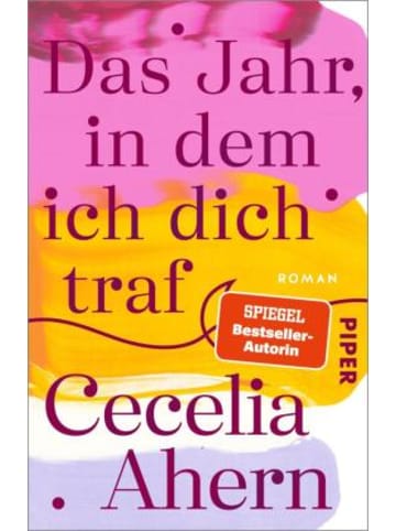 PIPER Buch - Das Jahr, in dem ich dich traf