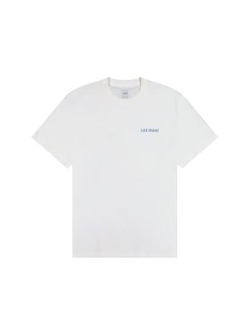 Lee T-Shirt Ss Relaxed Graphic in Ecru
