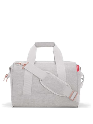 Reisenthel travelling allrounder M - Reisetasche 40 cm (smiley grey) in sky rose