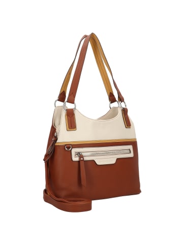 Tom Tailor Jule Schultertasche 32 cm in mixed cognac