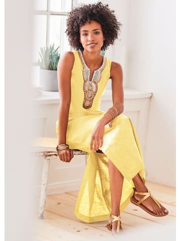 Heine Maxikleid in zitrone
