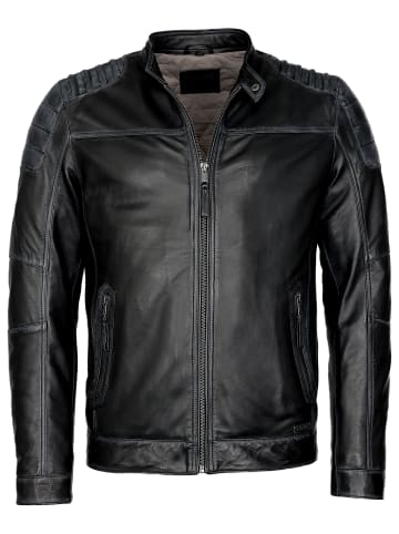 Mustang Lederjacke Whyte in schwarz