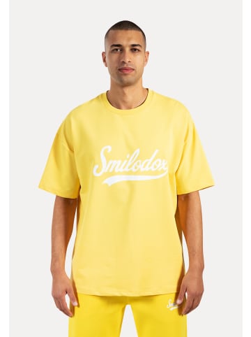 SMILODOX T-Shirt Lorik in Gelb