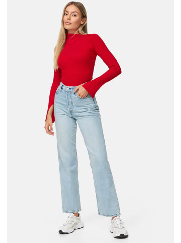 Threadbare Rollkragenpullover Ross in Red