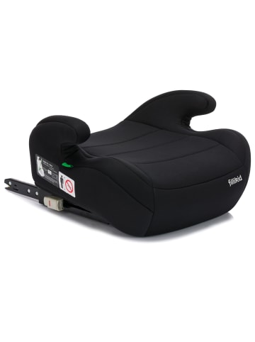 fillikid Sitzerhöhung Flow Fix mit Isofix Exklusiv in Schwarz