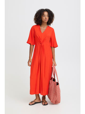 ICHI Freizeitkleid IHIMELDA Regular fit in Fiery Red