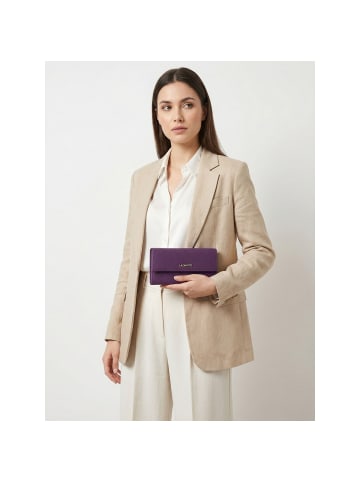 Lazarotti Bologna Leather Geldbörse Leder 19 cm in purple