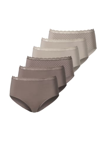 Vivance Taillenslip in taupe/beige