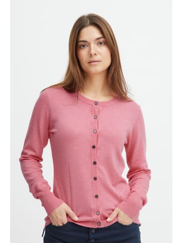 PULZ Jeans Strickjacke PZSARA - 50203229  Schöne Strickjacke mit ZierKnöpfen in Rosa
