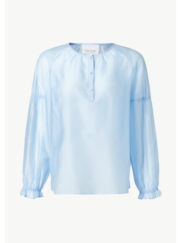 comma Bluse in 5324_himmelblau