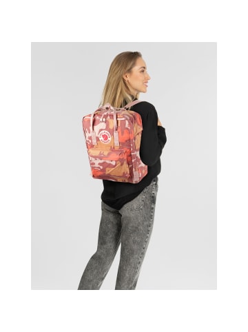 FJÄLLRÄVEN Kanken Daypack 38 cm chalkrose-hidden animals