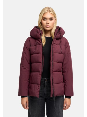 Navahoo Steppjacke Wattewunder XIV in Wine