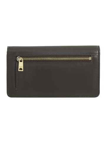 DuDu Geldbörse RFID Leder 17,5 cm in coffee brown