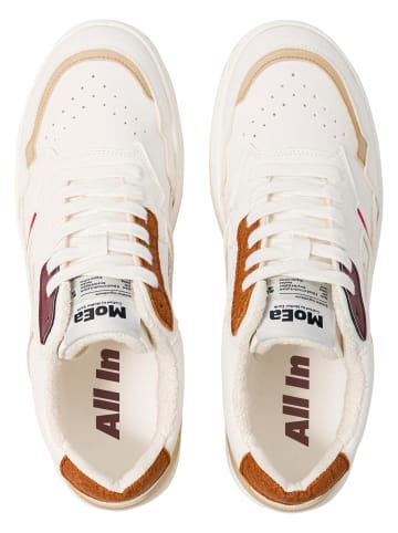 MoEa MoEa Sneakers Low in white/brown/red/pink