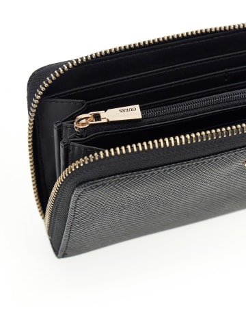 Guess Portemonnaie Laurel II in Schwarz