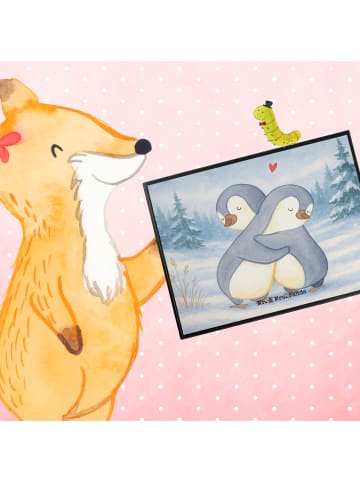 Mr. & Mrs. Panda tischpad Pinguine Kuscheln Design ohne Spruch in Weiß