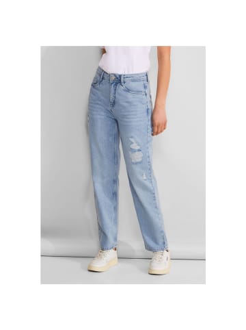 Street One Jeans in light blue destroyed