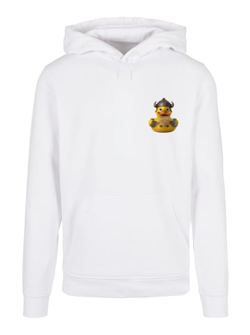 F4NT4STIC Basic Hoodie Rubber Duck Viking HOODIE UNISEX in weiß