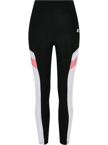 STARTER STARTER Leggings in blk/wht/pnkgrpfrt