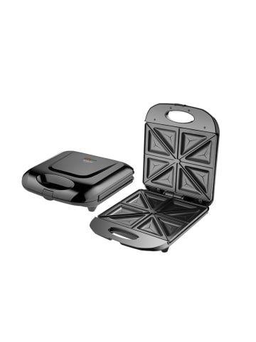 Michelino Michelino XXL Sandwichmaker  1400 W - Antihaftbeschichtung, Schwarz in Schwarz