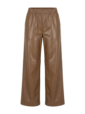 Studio Untold Schlupfhose in kakaobraun
